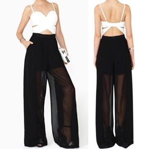 white jumpsuit with cutouts